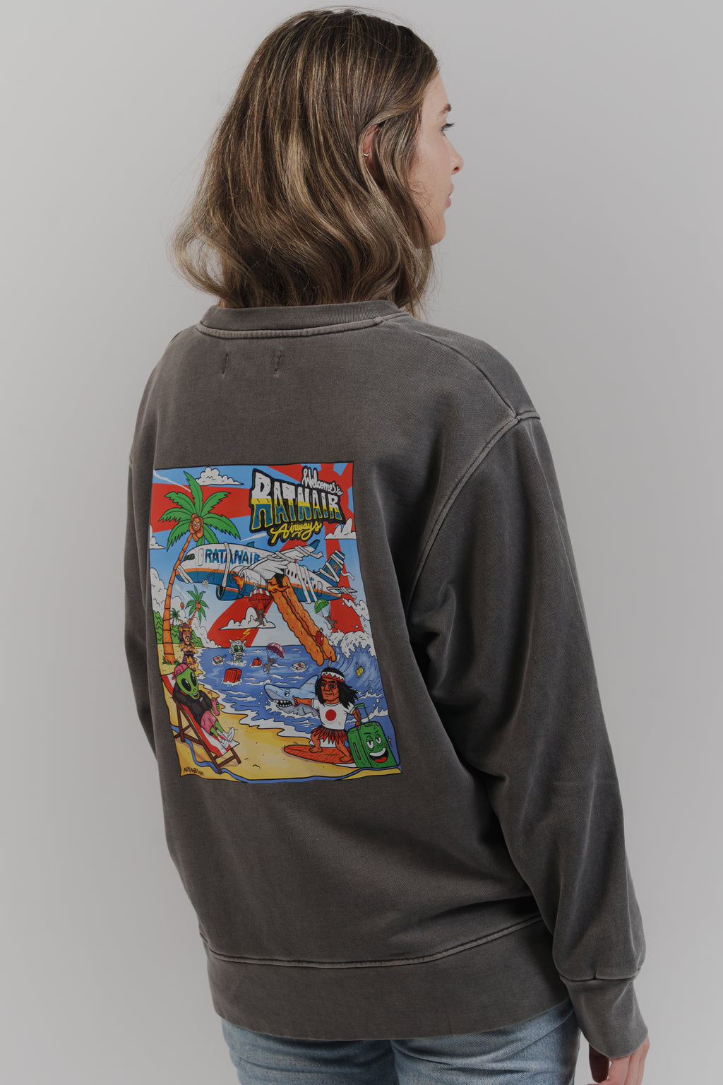 PACIFIC RIOT CREWNECK SWEATSHIRT