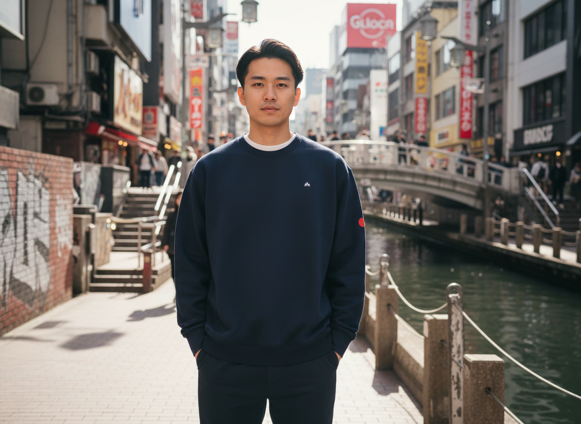 NANBAN LOGO CREWNECK SWEATSHIRT